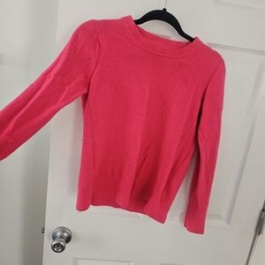 Banana Republic Hot Pink sweater.